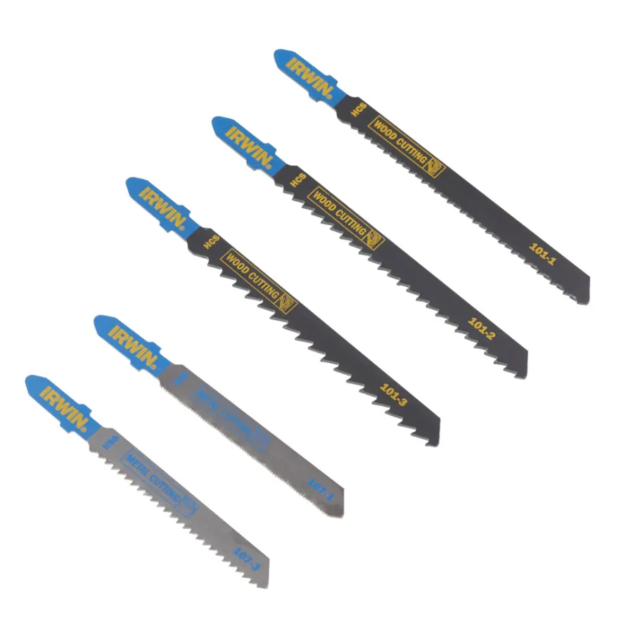 Irwin Savblade & -Klinger|stiksavsklinger 5 stk. assorteret