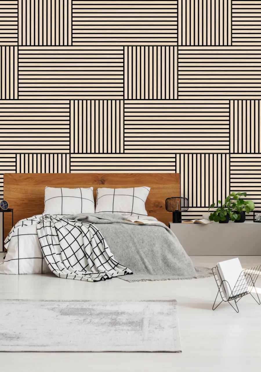 Jangal Akustikpaneler & Tilbehør|Modular Wall akustikpanel 52 x 52 cm - Letea Oak