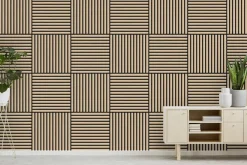 Jangal Akustikpaneler & Tilbehør|Modular Wall akustikpanel 52 x 52 cm - Fanal Oak