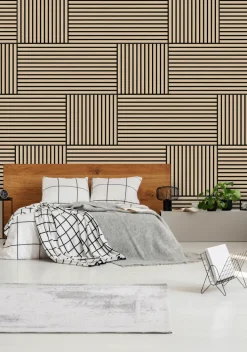 Jangal Akustikpaneler & Tilbehør|Modular Wall akustikpanel 52 x 52 cm - Fanal Oak