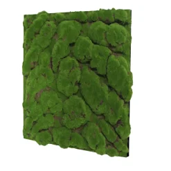 Jangal Akustikpaneler & Tilbehør|Grønne Vægpaneler|Modular Wall mospanel 52 x 52 cm - Dark Green Bulk