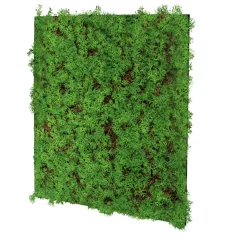 Jangal Grønne Vægpaneler|Akustikpaneler & Tilbehør|Modular Wall plantepanel 52 x 52 cm - Thuja