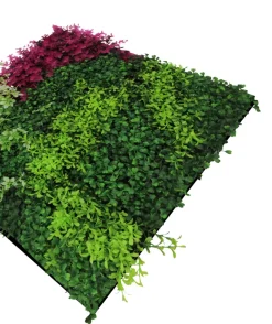 Jangal Grønne Vægpaneler|Akustikpaneler & Tilbehør|Modular Wall plantepanel 52 x 52 cm - Pink Mix
