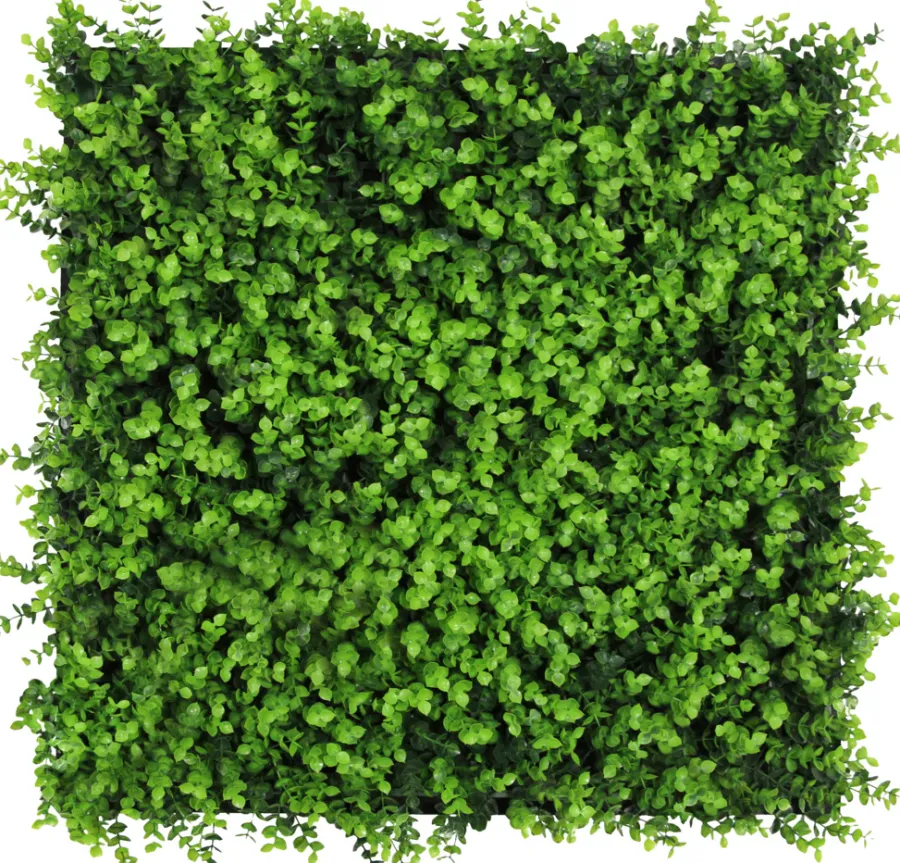 Jangal Grønne Vægpaneler|Akustikpaneler & Tilbehør|Modular Wall plantepanel 52 x 52 cm - Buxus