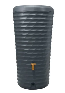 4rain Regnvand|Jolie Regnvandstønde 230 liter - Grå
