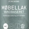 Junckers Lak|Møbellak mat vandbaseret 0,75 liter