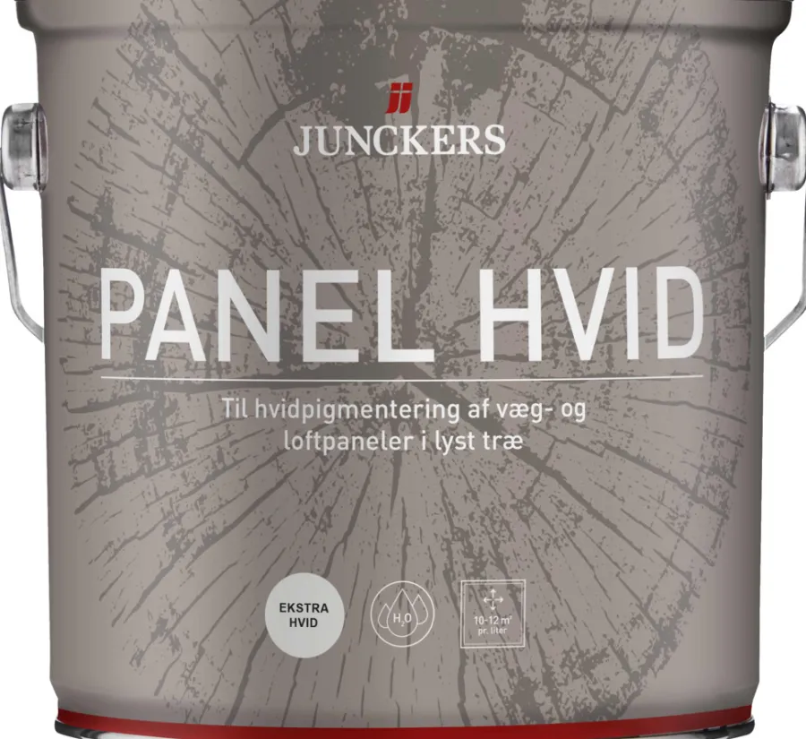 Junckers Loftmaling|Panel Hvid 2,5 liter Ekstra hvid