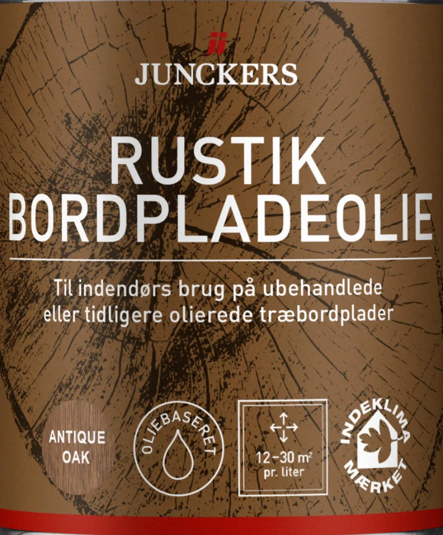 Junckers Træ- & Metalmaling|Rustik bordpladeolie 0,75 liter Antique Oak