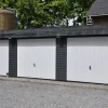 Garageporte & Tilbehør|Jyde stålvippeport 248 x 209 cm hvid