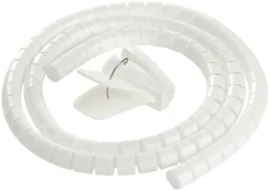 PRIZE® Elophæng & -Fastgørelse|Kabelsamler Ø20 mm x 1,5 meter - Hvid
