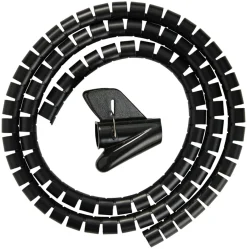 PRIZE® Elophæng & -Fastgørelse|Kabelsamler Ø20 mm x 1,5 meter - Sort