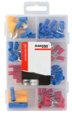 Rawlink Elophæng & -Fastgørelse|Kabelskosortiment 100 stk. -