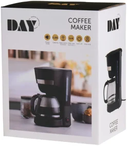 DAY Køkkenudstyr|Kaffemaskine 1,25 liter 750 W -