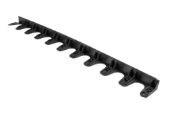 Bedafgrænsning & Minihegn|Tilbehør Til Anlæg|Kantskinne sort 45 mm × 1 meter