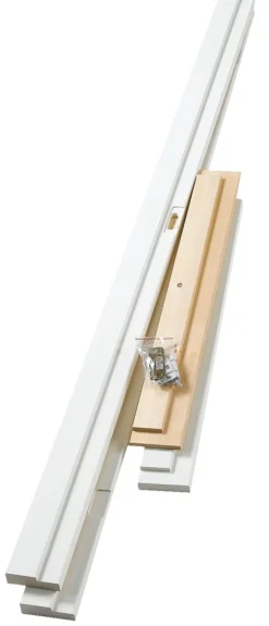 Torso Døre & Karme|Karmsæt hvid dobbelt 130 mm (2 x 72,5 cm) Hvid (NCS 0502-Y. glans 25-30)