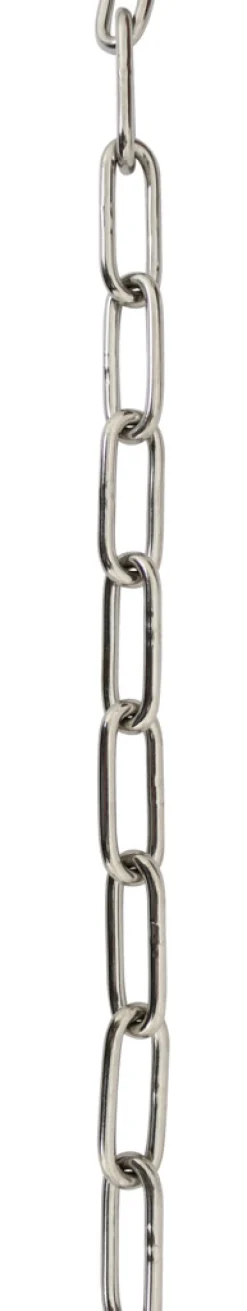 HOME it Kæder & Wirer|Kæde langleddet rustfri stål Ø3 mm x 2 meter
