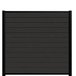 Kirkedal by TreeTops Komposithegn|Kirkedal Alu Light hegn startsæt sort 184 x 150 cm