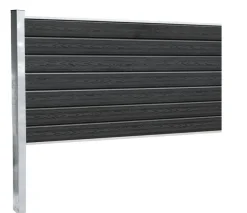 Kirkedal by TreeTops Komposithegn|Kirkedal galvaniseret hegn K1 tilkøbssæt 90 x 180 cm