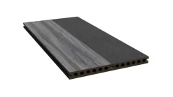 Kirkedal by TreeTops Terrassebrædder|Kirkedal Heimdal terrassebrædder komposit 22x130x4000 mm Black/Grey