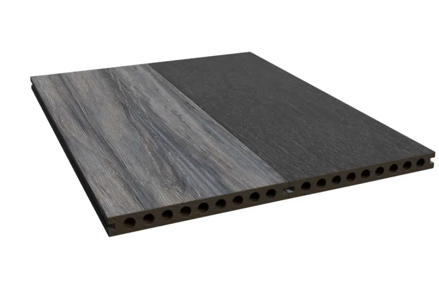 Kirkedal by TreeTops Terrassebrædder|Kirkedal Heimdal terrassebrædder komposit 22x200x6000 mm Black/Grey