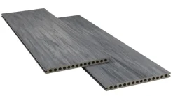 Kirkedal by TreeTops Terrassebrædder|Kirkedal Heimdal terrassebrædder komposit 22x300x6000 mm Black/Grey