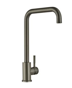 Køkkenarmatur|Køkkenarmatur m/kantet tud gunmetal