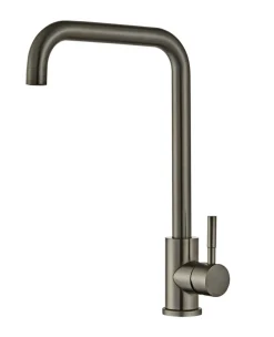 Køkkenarmatur|Køkkenarmatur m/kantet tud gunmetal