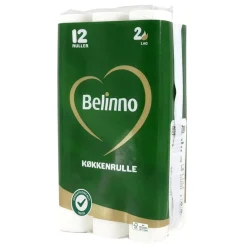 Belinno Husholdningsartikler|Køkkenrulle 12 ruller -