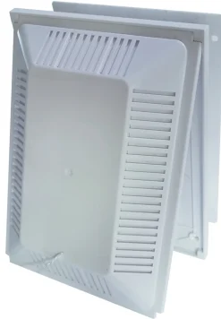 Klimair Ventilation|Klapventil 10 x 15 cm - hvid