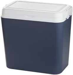 Sunlife® Sæsonafslutning|Campingudstyr|Køleboks 24 liter Monaco - Grå/hvid