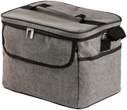 Sunlife® Sæsonafslutning|Campingudstyr|Køletaske 19 liter Lyon - Grå