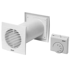 Varmegenvinding|Ventilation|Klimair Heat 103/200 varmefordeler med termostat