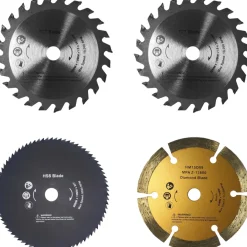 PRIZE® Savblade & -Klinger|Klingesæt 4 stk. 89 x 10 mm -
