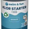 Swim & Fun Poolkemi & Testudstyr|Klor Starter 1 kg -