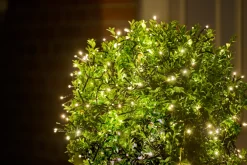 Stemning® Dekorativ Belysning - Udendørs|Klyngelys Basis 384 LED m/blink varm hvid 8 meter