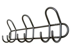 HOME it Knager & Knagerækker|Knagerække P-3 sort 40 cm