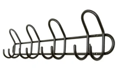 HOME it Knager & Knagerækker|Knagerække P-4 sort 54,5 cm