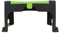 Garden® Øvrige Haveredskaber|Knæskammel m/opbevaring H:26 x B:50 x D:19 cm - Sort/grøn. praktisk design med opbevaringsplads til haveredskaber