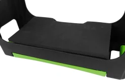 Garden® Øvrige Haveredskaber|Knæskammel m/opbevaring H:26 x B:50 x D:19 cm - Sort/grøn. praktisk design med opbevaringsplads til haveredskaber