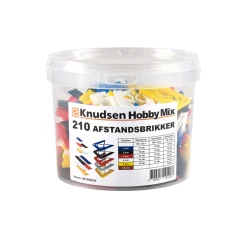 Knudsen Kilen Kiler|Hobby Mix afstandsbrikker - 210 stk.