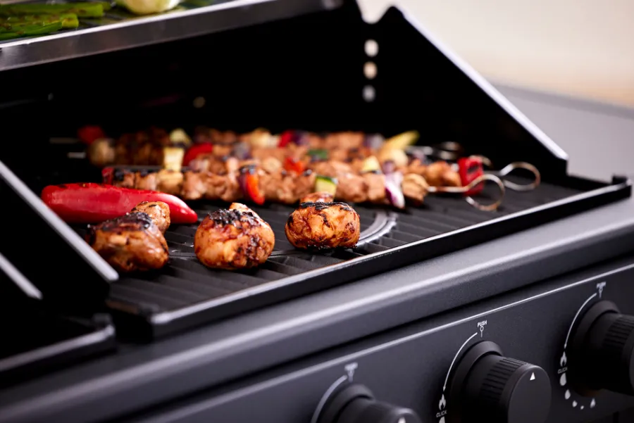 Grillexpert® Kulgrill & Briketter|Gasgrill|Kombigrill til gas og kul - Sort