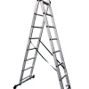 Silkeborg Stigefabrik Stiger|Kombistige i aluminium 3,6 meter -
