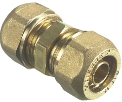 Fittings Til Rør|Kompressionsmuffe til PEX 15 x 15 mm