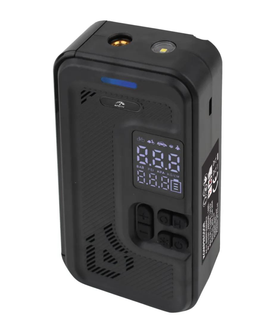 AutoZone® Kompressor|Biltilbehør|Kompressor akku 2000 mAh -