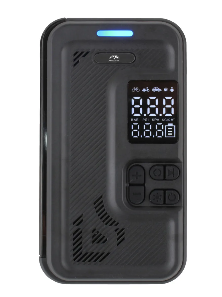 AutoZone® Kompressor|Biltilbehør|Kompressor akku 2000 mAh -