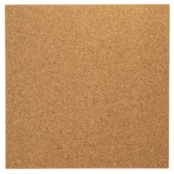 Akustikpaneler & Tilbehør|Loftbeklædning|Korkplade m/klæb 500 × 500 × 5 mm 4-pk.