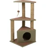 PetZone Hunde- Og Katteartikler|Kradsetræ 40 x 40 x 82 cm -
