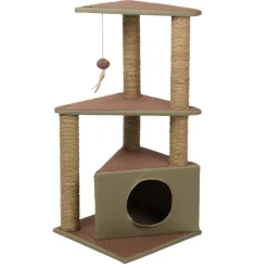 PetZone Hunde- Og Katteartikler|Kradsetræ 40 x 40 x 82 cm -