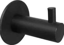 HOME it Knager & Knagerækker|Krog med tap sort Ø13 mm