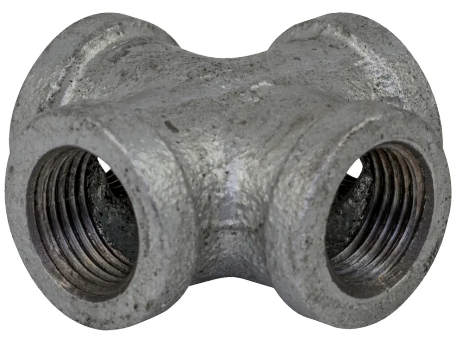 Galvaniserede|Krydsmuffe galvaniseret 1/2"